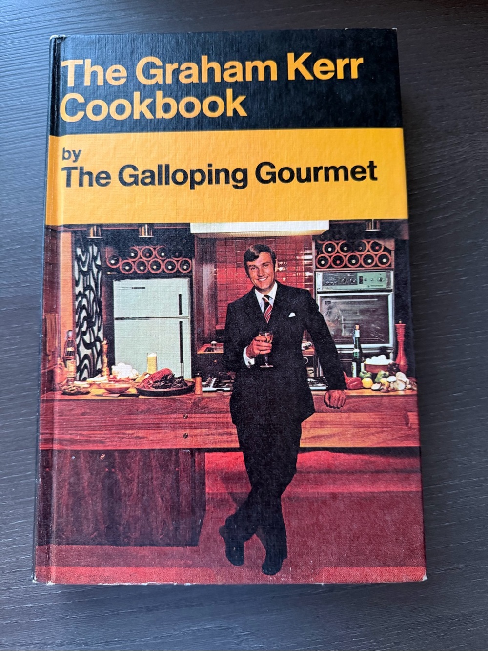 Vintage 1969 Graham Kerr Cookbook Galloping Gourmet Hardcover